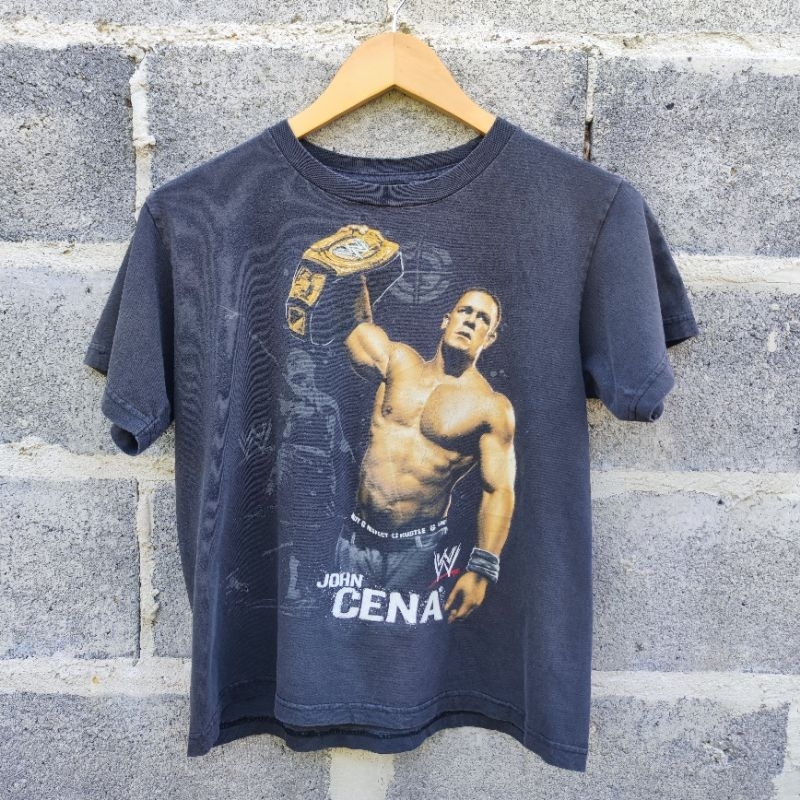 เสื้อยืดมวยปล้ำวินเทจ WWE John Cena T Shirt