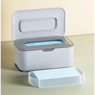 กล่องเก็บแมส กล่องใส่หน้ากากอนามัย คุณภาพสูงPP อเนกประสงค์ storage box มี3สี*