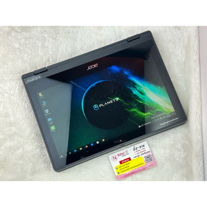 จอทัชกรีน 11 นิ้ว Win 11 Pro แท้ Acer TravelMate Spin B3 (NB1099)