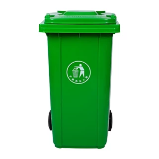 ถังขยะพลาสติกเกรดA (มีล้อทุกไซต์) ขนาด100-260L Wheelie bin ฝาเรียบ ถังขยะเทศบาล กทม. อ่านรายละเอียด