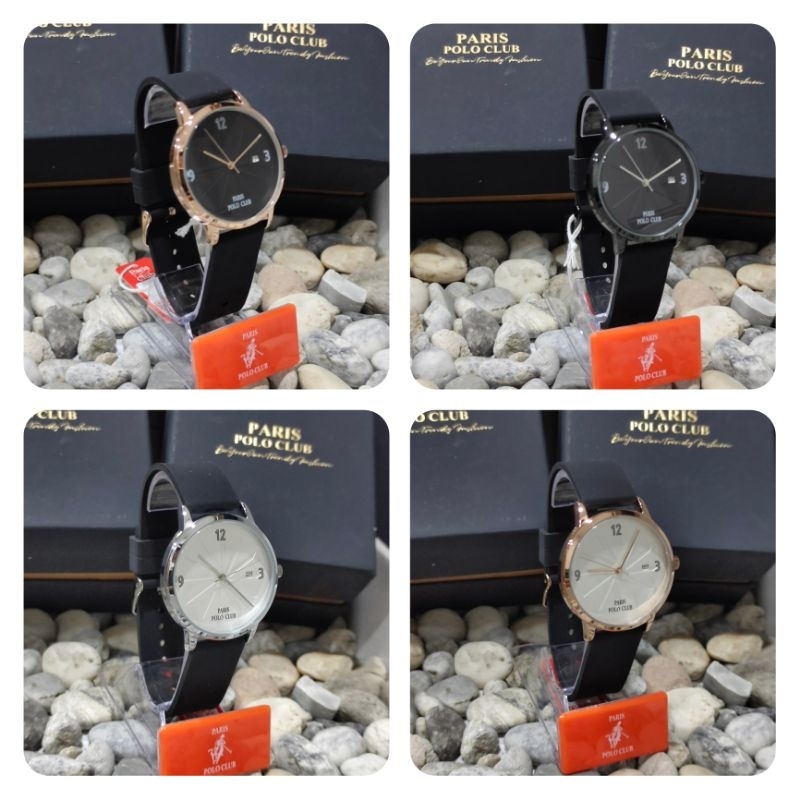 Paris Polo Club นาฬิกาข้อมือผู้หญิง สายซิลิโคน รุ่น PPC-230717