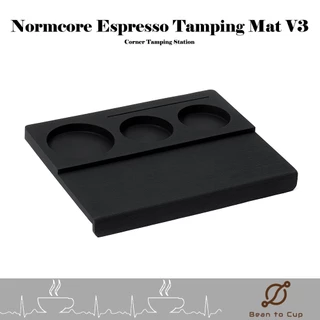 NORMCORE Espresso Corner Tamping Station V3 Black / White / แผ่นวาง แผ่นยางรองแทมป์กาแฟ 53-58.5 mm