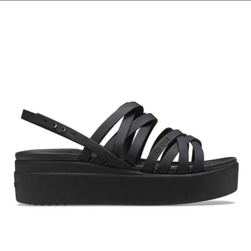 CROCS Brooklyn Strappy Low Wedge Women's Sandals