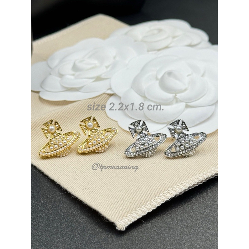 ต่างหู Vivienne westwood วิเวียน เวสต์วูด vv
