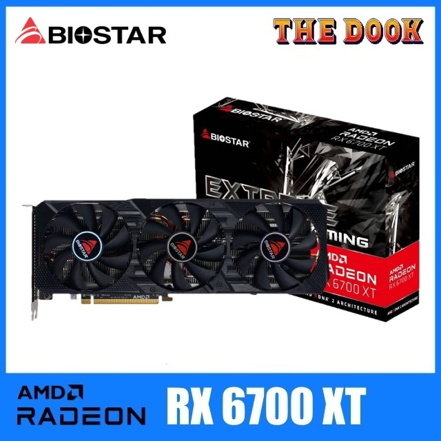 การ์ดจอ RX 6700 XT - ASRock / BIOSTAR 🔥 มือสอง🔥