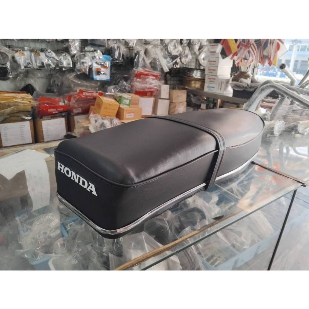 เบาะ C95 C92 มีคิ้วสแตนเลส