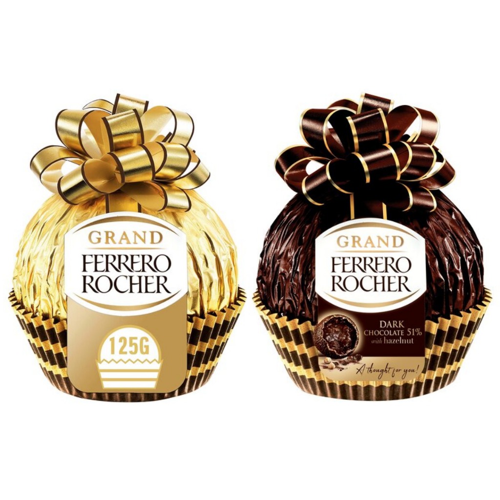 Ferrero Rocher Grand ลูกใหญ่ 125 g. มี 2 รส