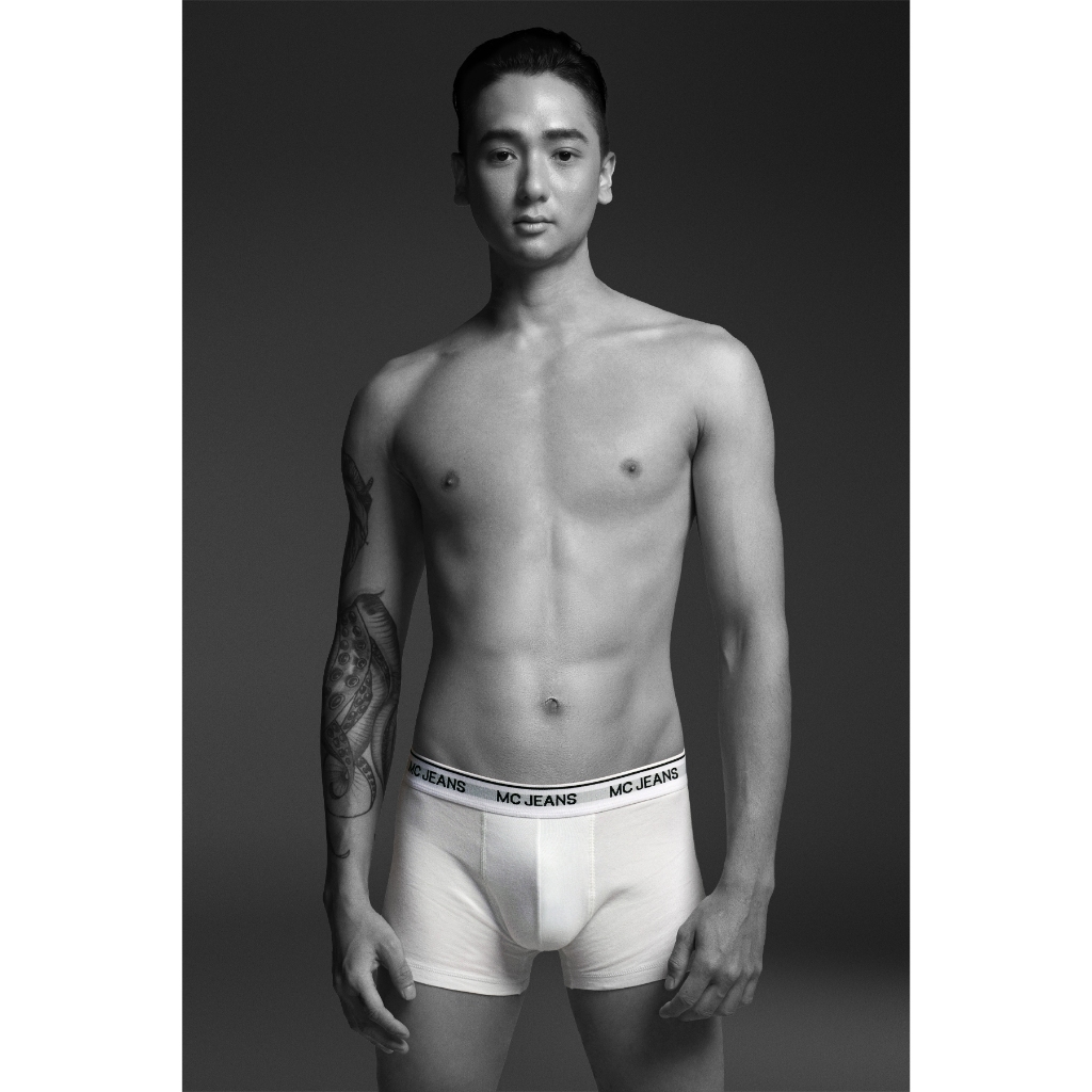 Mc jeans กางเกงในชาย ทรงขาสั้น ทรั้งค์ (Trunk) MUWZ001 ( 1 ตัว)