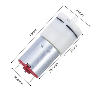 ปั๊มอากาศ Mini Pump Vacuum ปั้มลม ปั๊มจิ๋ว ปั๊มออกซิเจน DC 12V สำหรับตู้ปลา