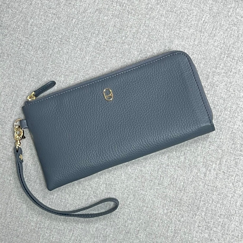 RAINBOU  KATE PURSE - กระเป๋าสตางค์ใบยาวหนังวัวแท้