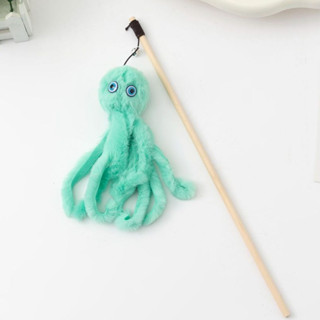 ไม้ตกแมว พร้อมเจ้าหมึกดุ๊กดิ๊ก