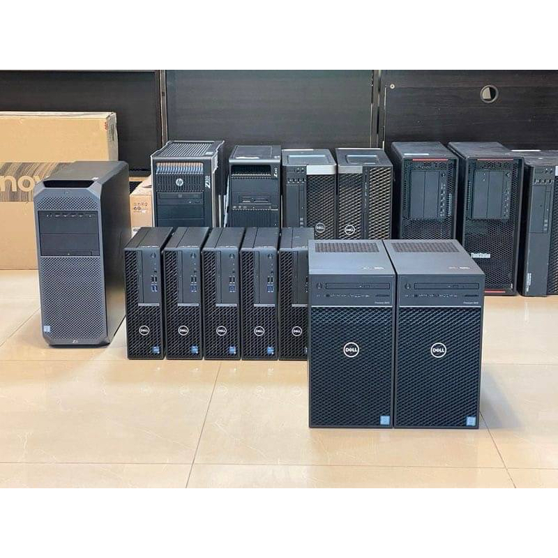 Dell Precision 3630MT i7-9700 SSD512GB+HD2TB RAM16GB การ์ดจอ Nvidia Quadro P1000(4GB DDR5) Win 10 Pr