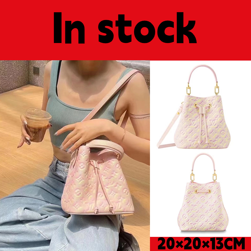 (In stock) กระเป๋าถังผู้หญิง Louis Vuitton NEO NOE  BB จัดส่งในวันเดียวกัน⚡