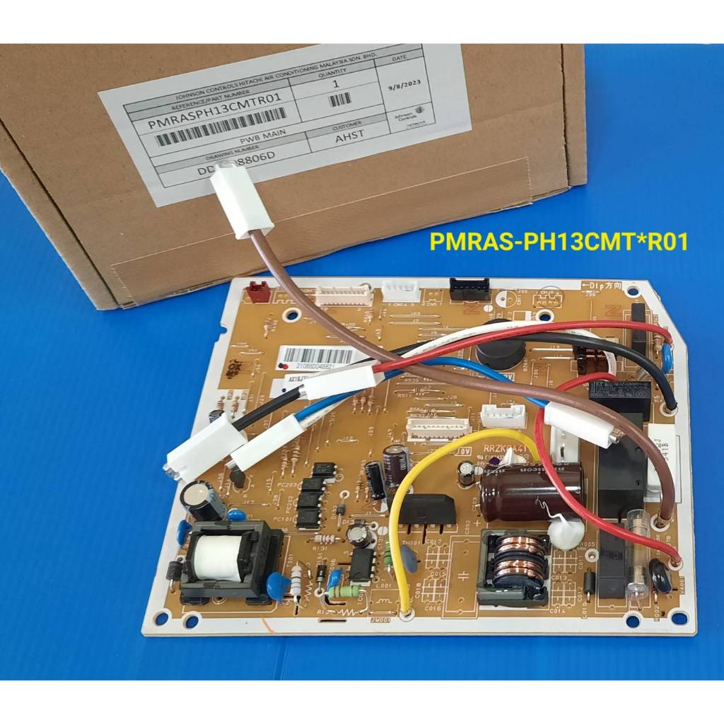 PMRAS-PH13CMT*R01 บอร์ดคอร์ยเย็นเครื่องปรับอากาศ Hitachi รุ่น RAS-PH13CMT / RAS-PH13CNT / RAS-XJ13CM