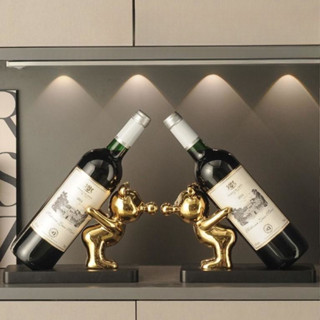 รุนแรงหมีเครื่องประดับชั้นวางไวน์แดง, หรูหราแสง, ห้องนั่งเล่…