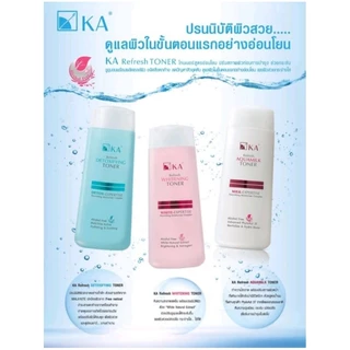 KA Refresh TONER 🌸 โทนเนอร์ ปรับผิวใส กระชับรูขุมขน