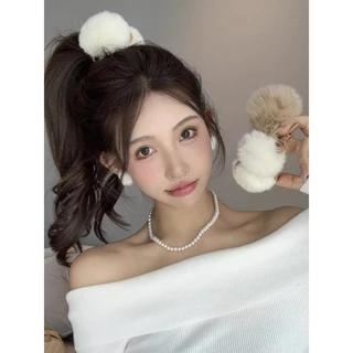 Fur Ball กิ๊บติดผมปอมปอม ลูกกลม ขนฟู ละมุน น่ารัก กิ๊บหนีบผม กิ๊บเกาหลี