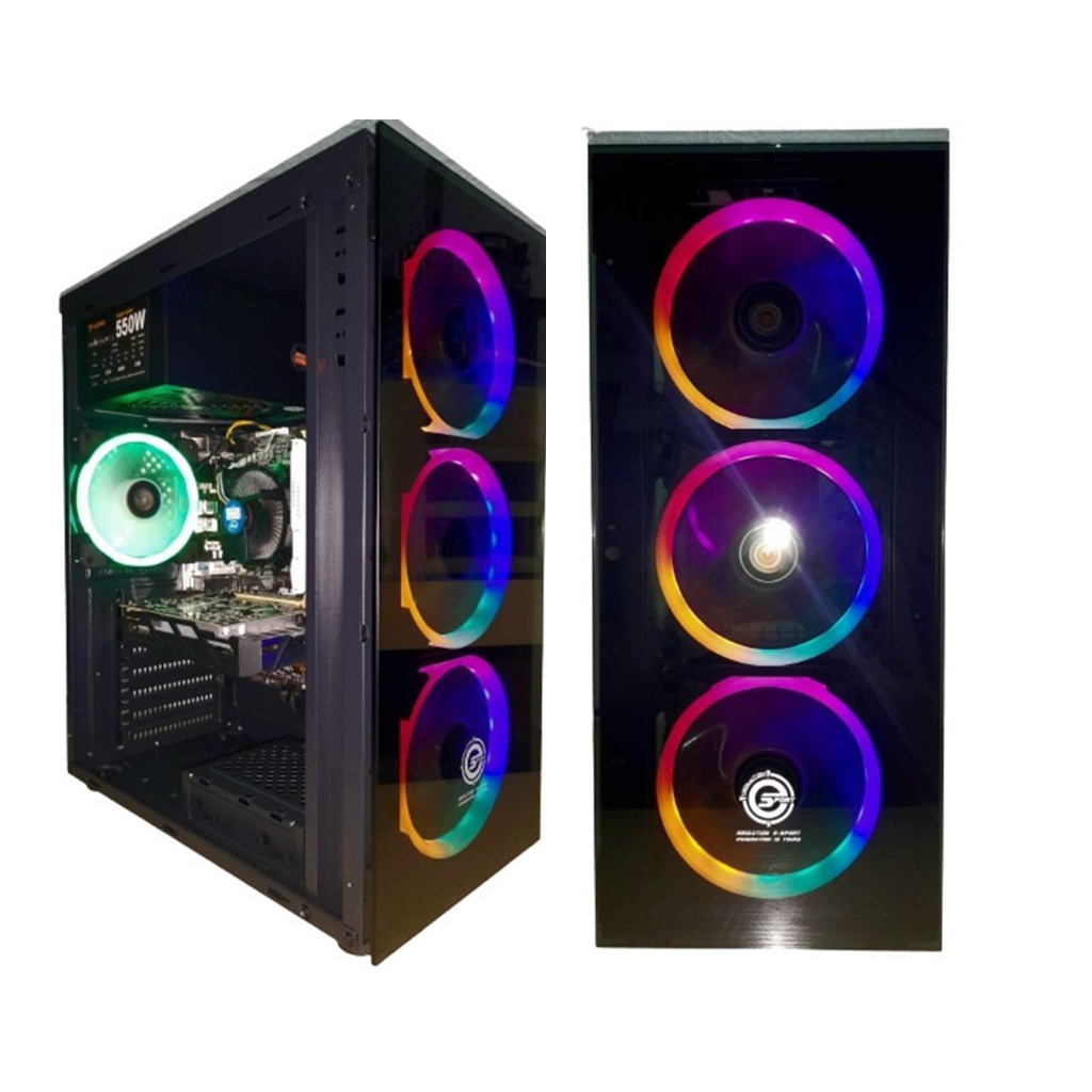 💥 COM GAME เล่นเกมส์ ทำงาน กราฟิก 💥 CPU I5 4440 + RX 460 2GB + Ram 16 GB + SSD 256 GB 💥