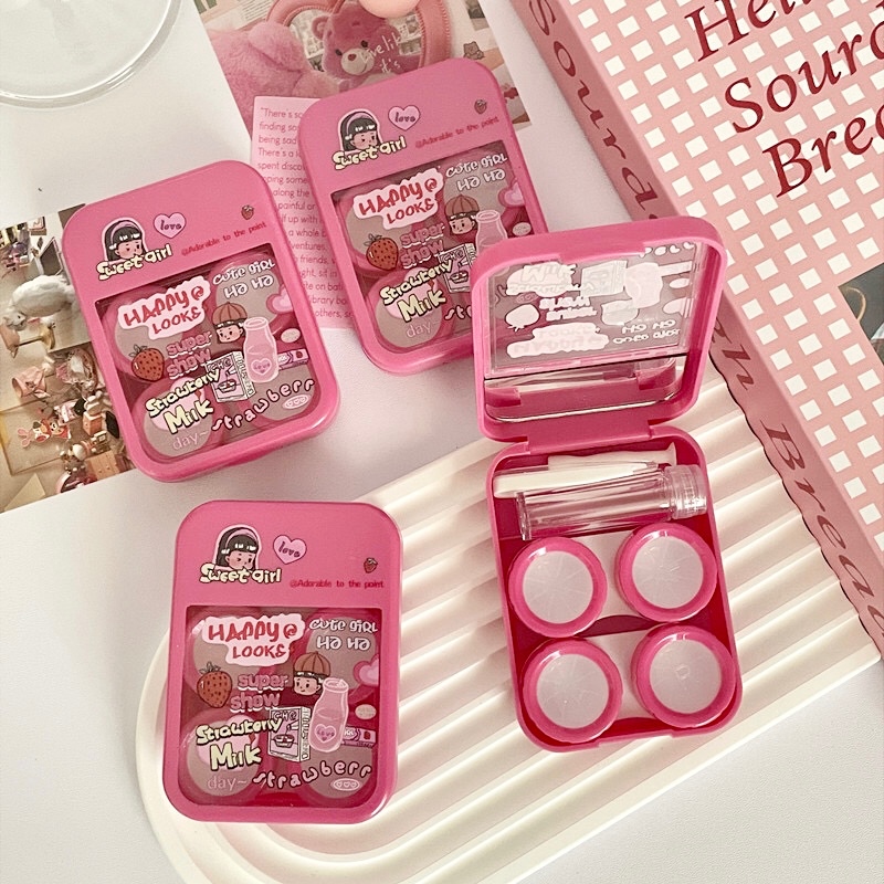 🌟ตลับคอนแทคเลนส์ Sweet Girl / Cute Rabbit