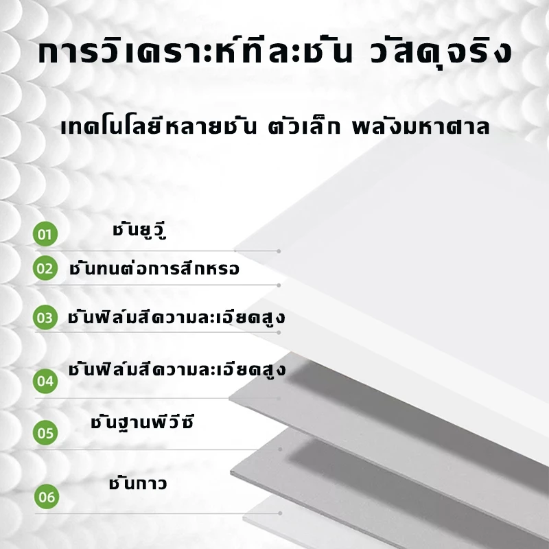 กระเบื้องยางลายหินอ่อนและลายไม้ ขนาด 30x30 ซม หนา 2 มม thumbnail 3