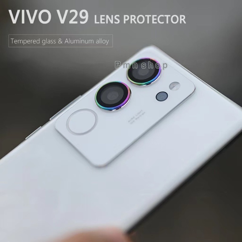 พร้อมส่งในไทย แหวนกันรอยเลนส์กล้องสำหรับ ViVO V29(5G) V29E Y36(5G) Y27 4G/5G) Y27s ฟิล์มกระจกกันรอยเลนส์กล้องหลัง