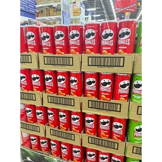 (ยกลัง12กระป๋อง) Pringles พริงเกิลล์มันฝรั่งทอดกรอบ 97-102กรัม (มีหลายรสชาติ)