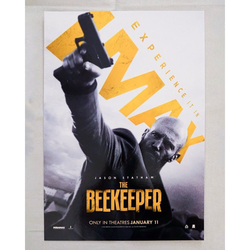 โปสเตอร์ของแท้ “THE BEEKEEPER” IMAX  จาก Major Cineplex - Poster “THE BEEKEEPER” IMAX