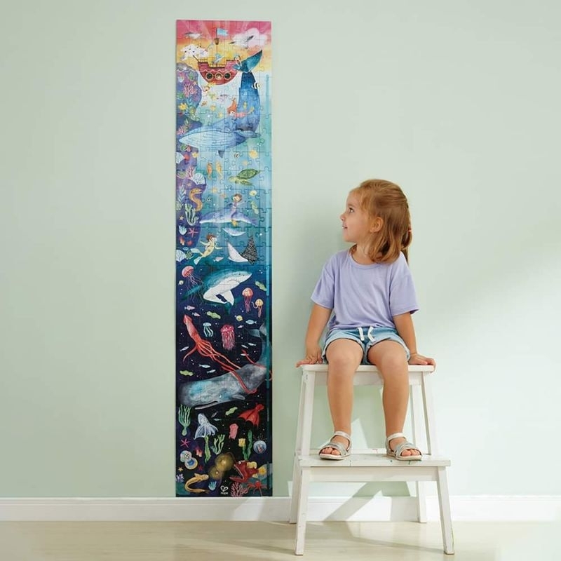 Hape - Puzzle จิ๊กซอว์ เรืองแสง "Glow in the dark puzzle" (6Y+)