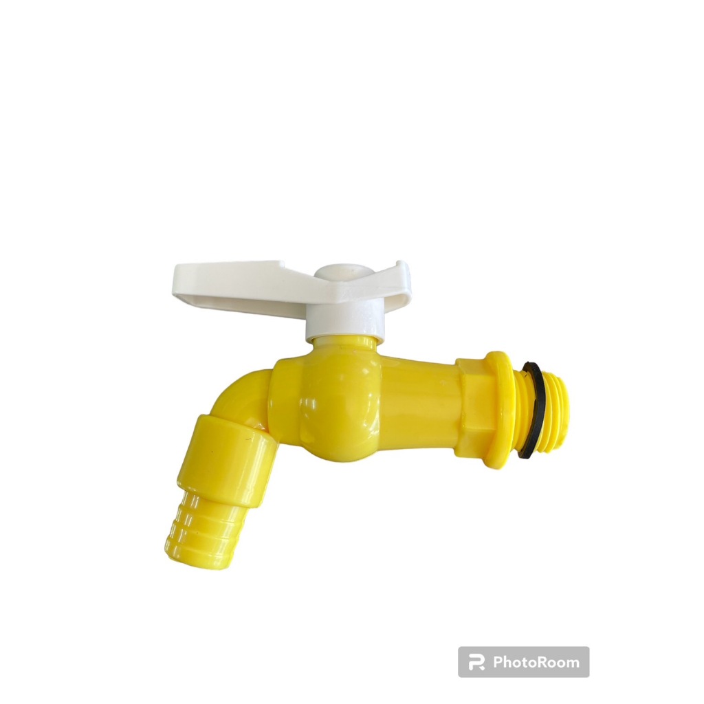 ก๊อกน้ำ pvc 1/2 ราคาถูก (คละสี)