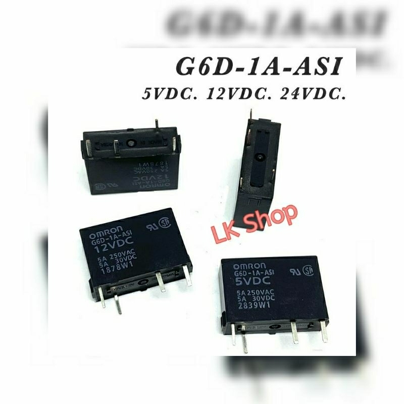 Omron G6D-1A-ASI 24vdc 12vdc 5vdc ของแท้!!