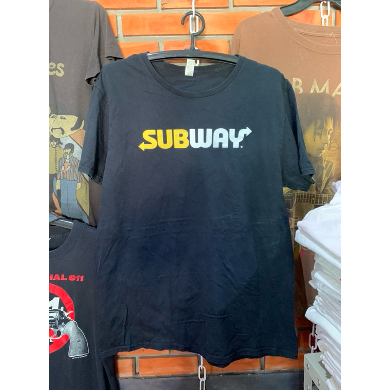 เสื้อลาย Subway ไซส์L