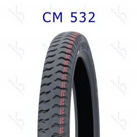 ยางนอก ขอบ 17 ลายสิบล้อ ขนาด 2.75-17 CM532 CAMEL MOTOCYCLE TIRE  70