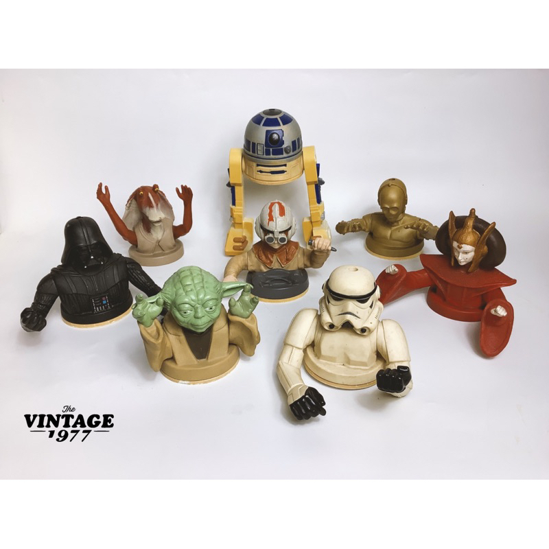 Starwar ฝาแก้วน้ำโรงหนัง งานเก่า