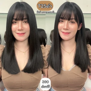 รหัส T25 : วิกผมตรง ความยาวกำลังดี (แถมเน็ต+ขาตั้ง)