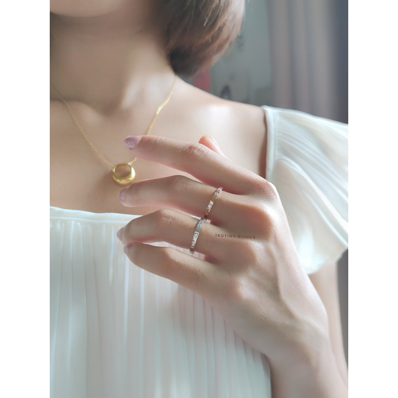 Jaoying – Stainless Steel Ring ราคา ถูกที่สุด ดีลบีเคเค แกลเลอรีภาพที่ 6
