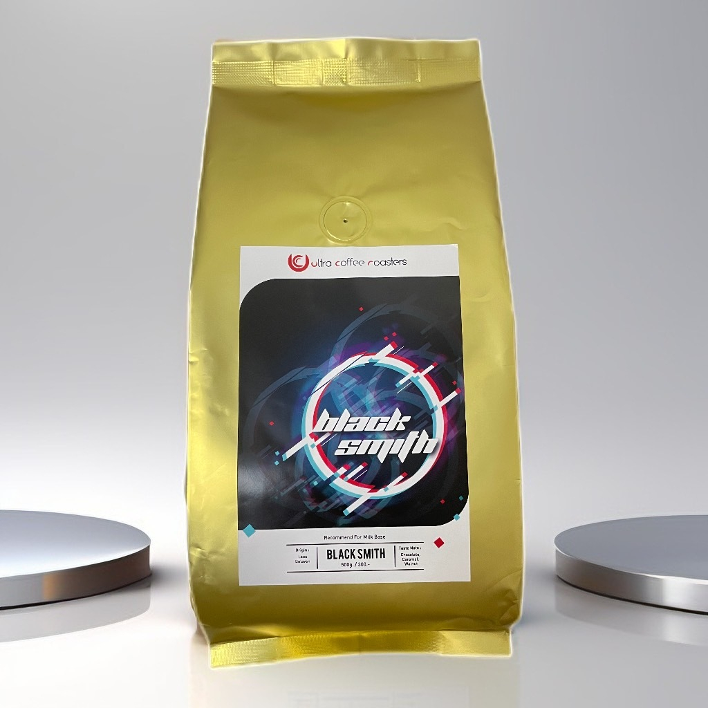 เมล็ดกาแฟ Black Smith 500g. คั่วกลางค่อนเข้ม