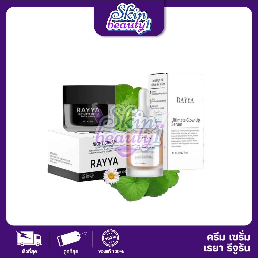 ครีมเรยา เซรั่มรีจูรัน เซรั่มเรยา Rayya Serum เทียบเท่าจิ้มรีจูรัน ((15 ml.))