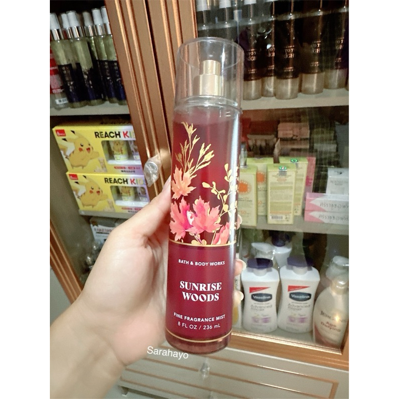 Bath & Body Works Sunrise Woods Fine Fragrance Body Mist 236ml. ของแท้