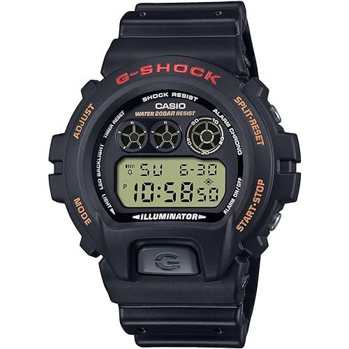 G-Shock [Casio] นาฬิกา [ของแท้ในประเทศ] DW-6900UB-9JF สีดำ DW-6900UB-9JF สุภาพบุรุษ