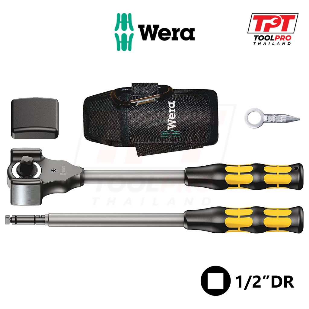 Wera ชุดด้ามฟรีค้อน 8002 C 1/2" Koloss All-Inclusive Set (05133862001) 8002C