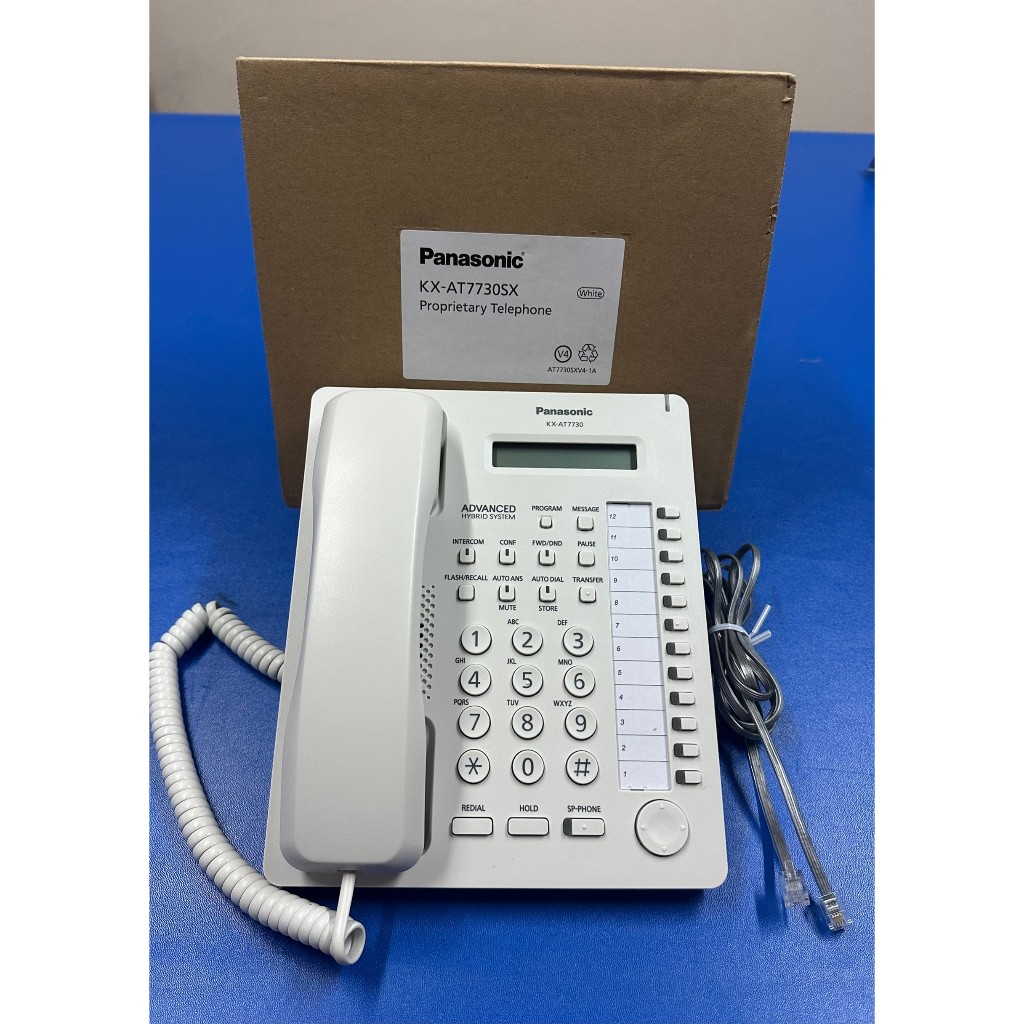 Panasonic KX-AT7730  Key Telephone โทรศัพท์แบบอนาล็อคคีย์ (ใช้กับตู้สาขาพานาโซนิค)