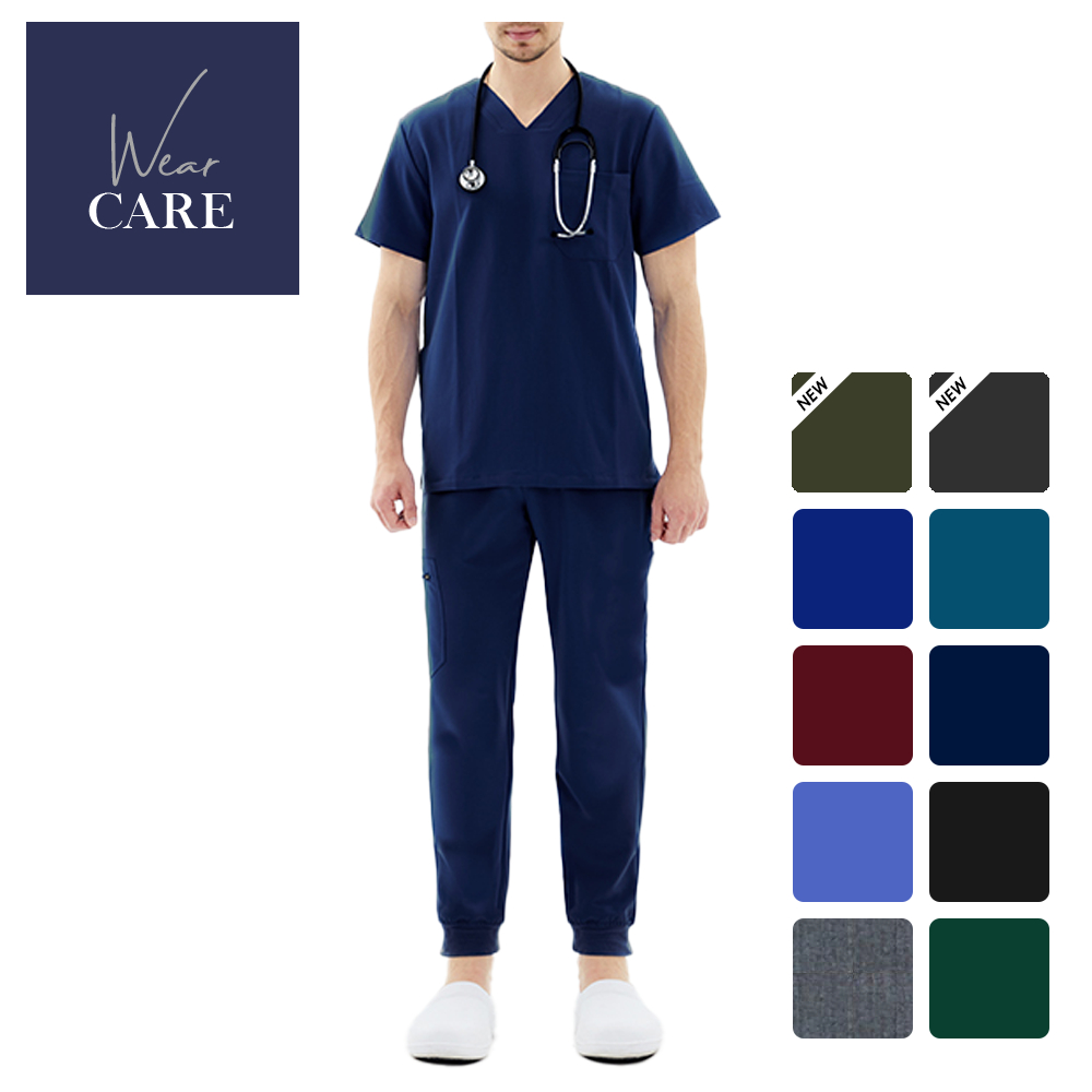 WearCARE M02 Medical Scrub ชุดสครับชาย ชุดผ่าตัด ชุดแพทย์
