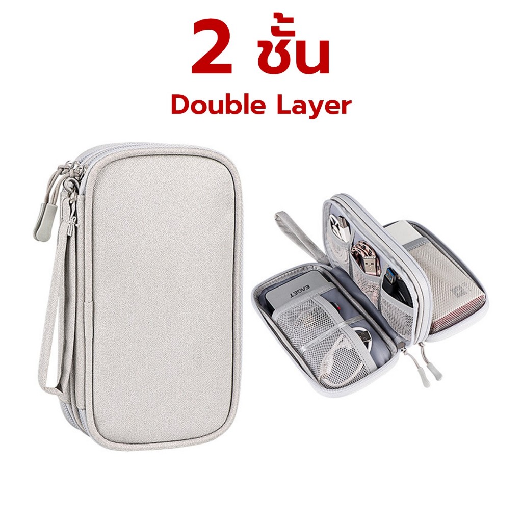 [พร้อมส่ง] NEO ซองมือถือ กระเป๋าเก็บอุปกรณ์มือถือ Powerbank เคสสายชาร์จ USB SDการ์ด หูฟัง แบตสำรอง ราคา ถูกที่สุด ดีลบีเคเค แกลเลอรีภาพที่ 4