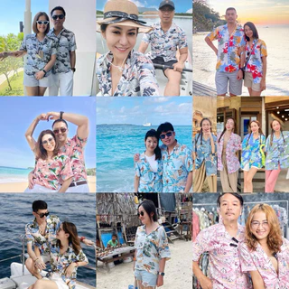 ROAMING เสื้อฮาวาย เสื้อคู่ ใส่เป็นทีม ผ้าเรยอนญี่ปุ่น โคตรนุ่ม! โคตรเย็น! Hawaiian Shirts