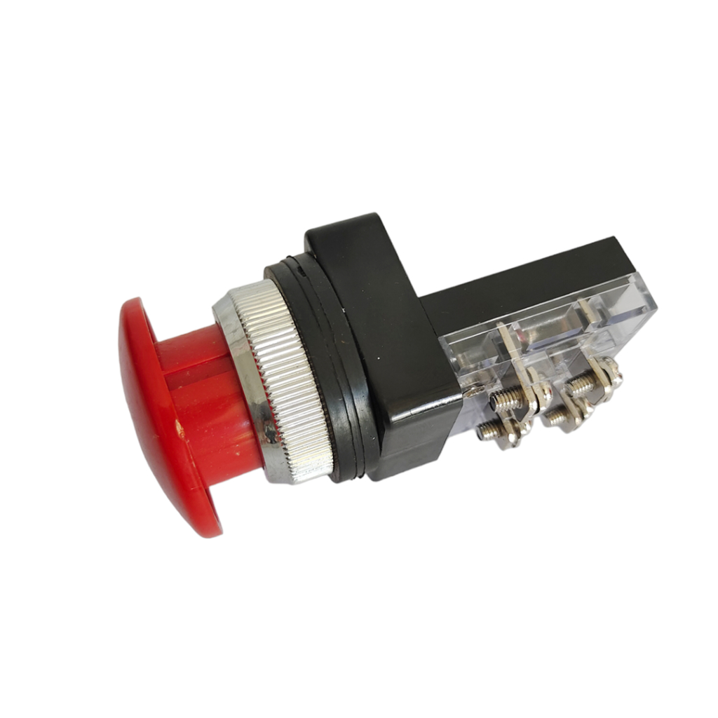 BM-30 Push button switch,Mushroom switch สวิตช์ปุ่มกดดอกเห็ด ขนาด 30มิล แบบกดติดปล่อยดับ 1NO 1NC แดง เขียว พร้อมส่ง - รูปที่ 6