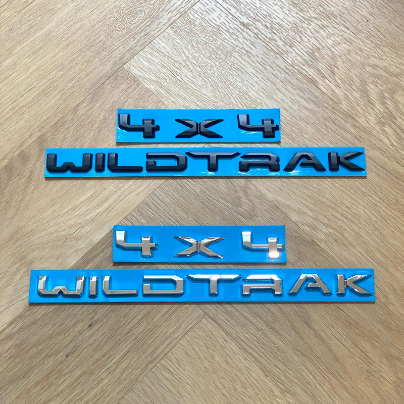 โลโก้ 4X4 WILDTRAK (จำนวน 2 ชิ้น)