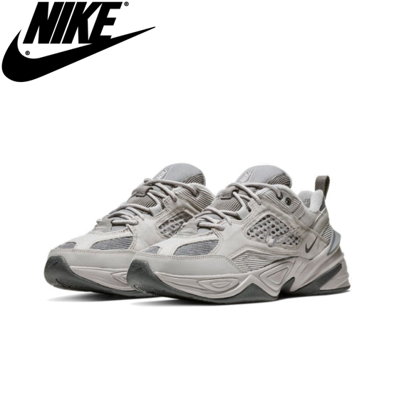 【ของแท้ 100%】Nike M2K Tekno SP Sports shoes smoke gray