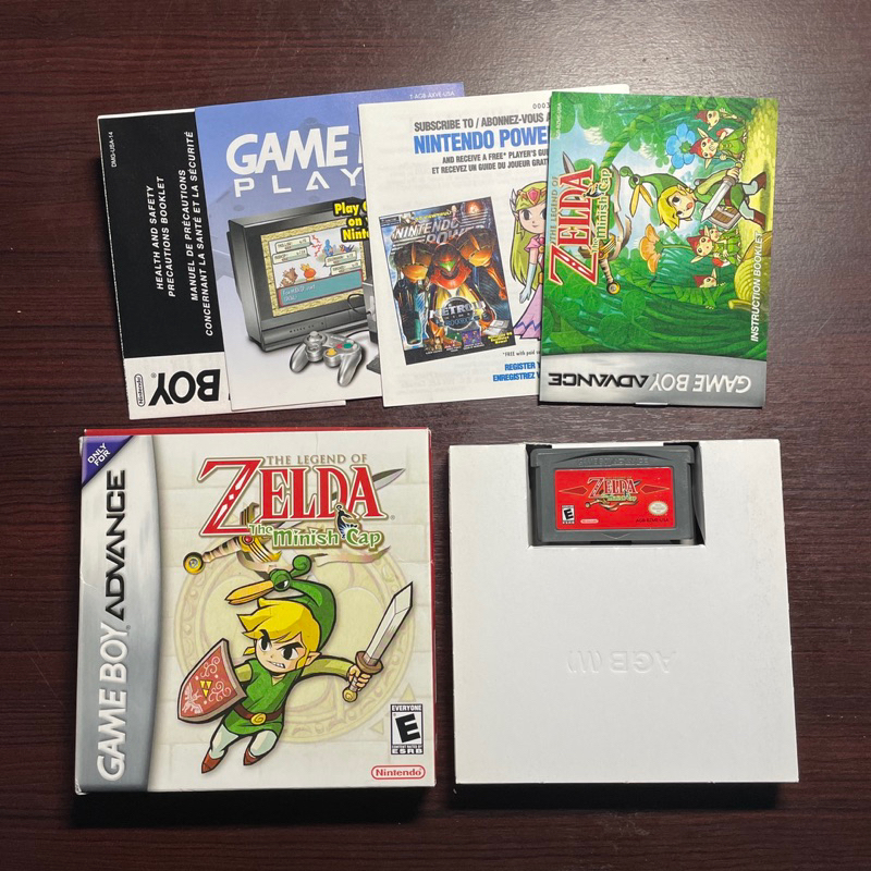 งานกล่องแท้  The Legend of Zelda - The Minish Cap (US) GBA