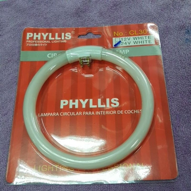 ใส้นีออนในเก๋ง 24v สีขาว