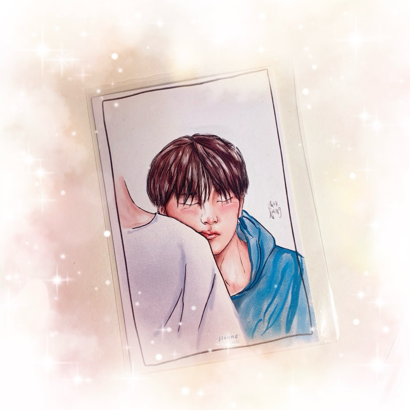 💚 JISUNG POSTCARD fanart ✨NCT DREAM  โปสการ์ด แฟนอาน์ต จีซอง น้องดรีม